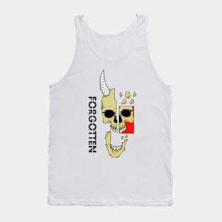 Head Skull Forgotten Tank Top